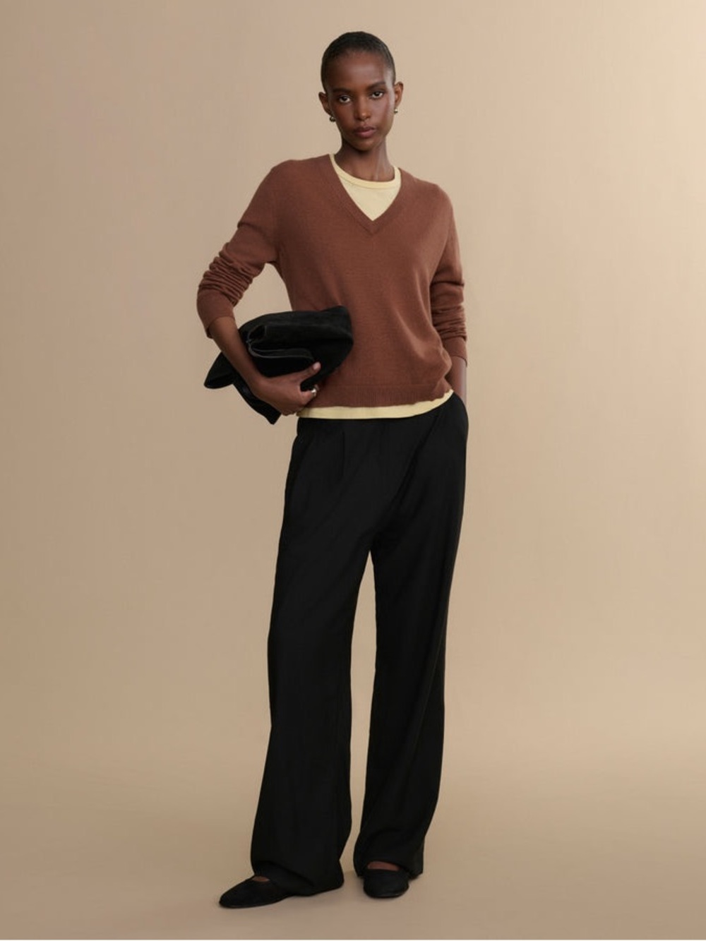 Jenni Kayne Flynn Cashmere Sweater Canyon XS - Picture 7 of 9